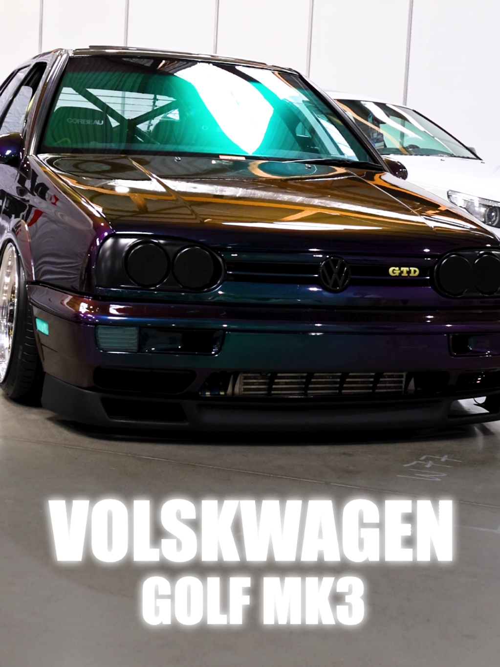Volkswagen Golf MK3 Custom - Tuning Show Expo Krakow 2024 #volkwagen #volkswagengolf #volkswagengolfmk3 #carglimpses 