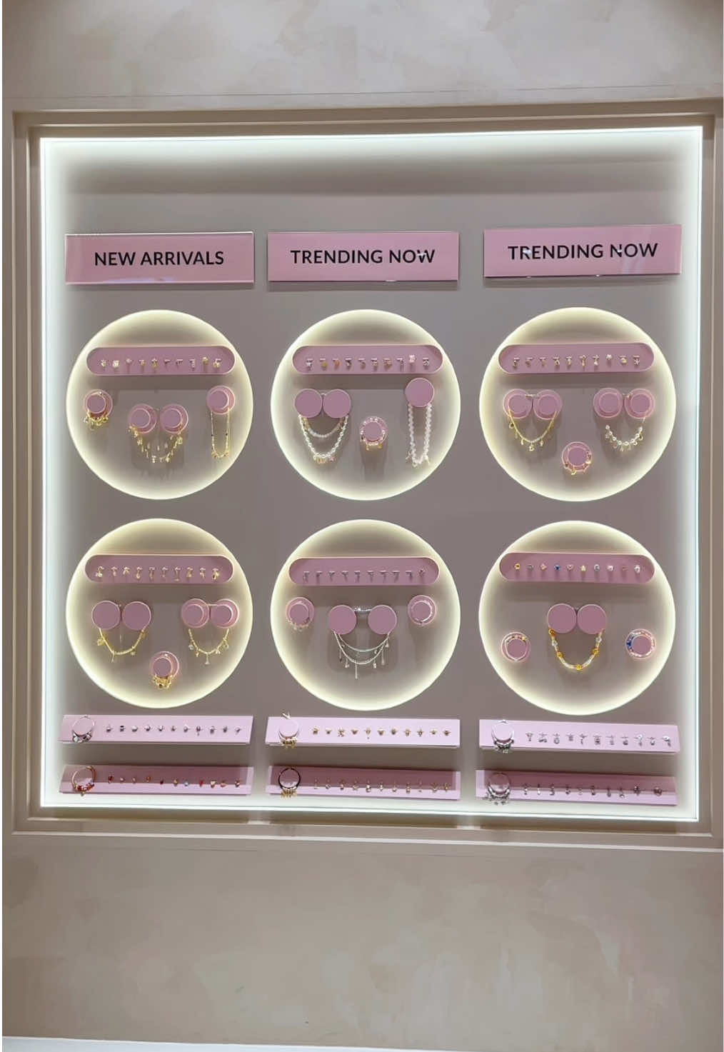 Umm... you can’t see us? 👀 We’re right here, all in pink and sparkling with bling! 💖✨ Just come over, we’re always happy to assist because anything for our Luna Girlies! 🫶 Don’t be shy, we don’t bite (promise!). 🎀💕  #LunaJewellery