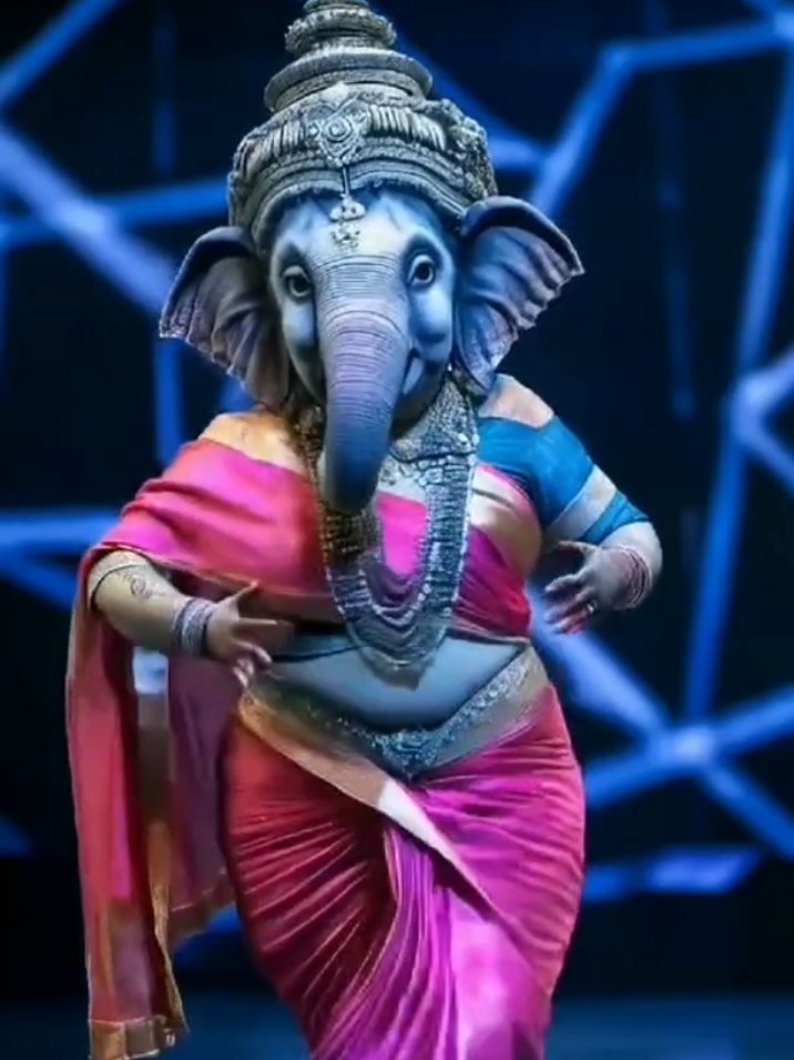 Women transform into elephant #AGT #americagottalent #trendingvideo #fusion #fyp #tranform 