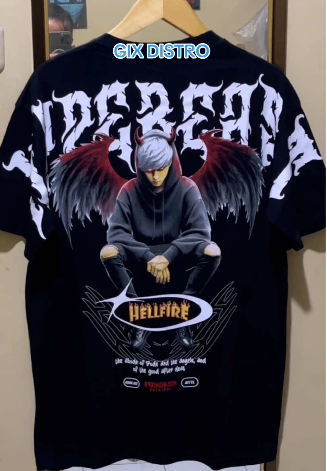 KAOS ANGEL TERBARU #kaos #kaosmurah #kaosviral #kaosangel #kaossayap #kaoskeren #kaosdistro #kaosbandung #kaospria #tshirt #fyp #fypage #fypシ゚ #Outfit #Cowok Berwarna #gixdistro #gixkaos 