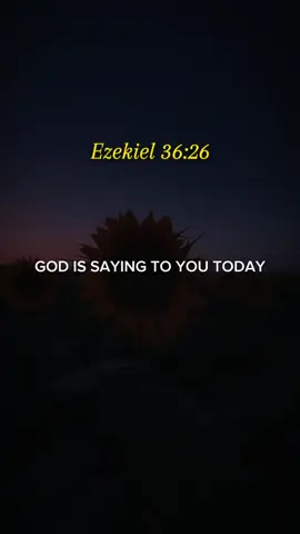 Ezekiel 36:26 Will you join me in the Bible verse and prayer? #ezekiel #ezekiel36 #bibleverse #prayer #godquotes #christiantiktok 