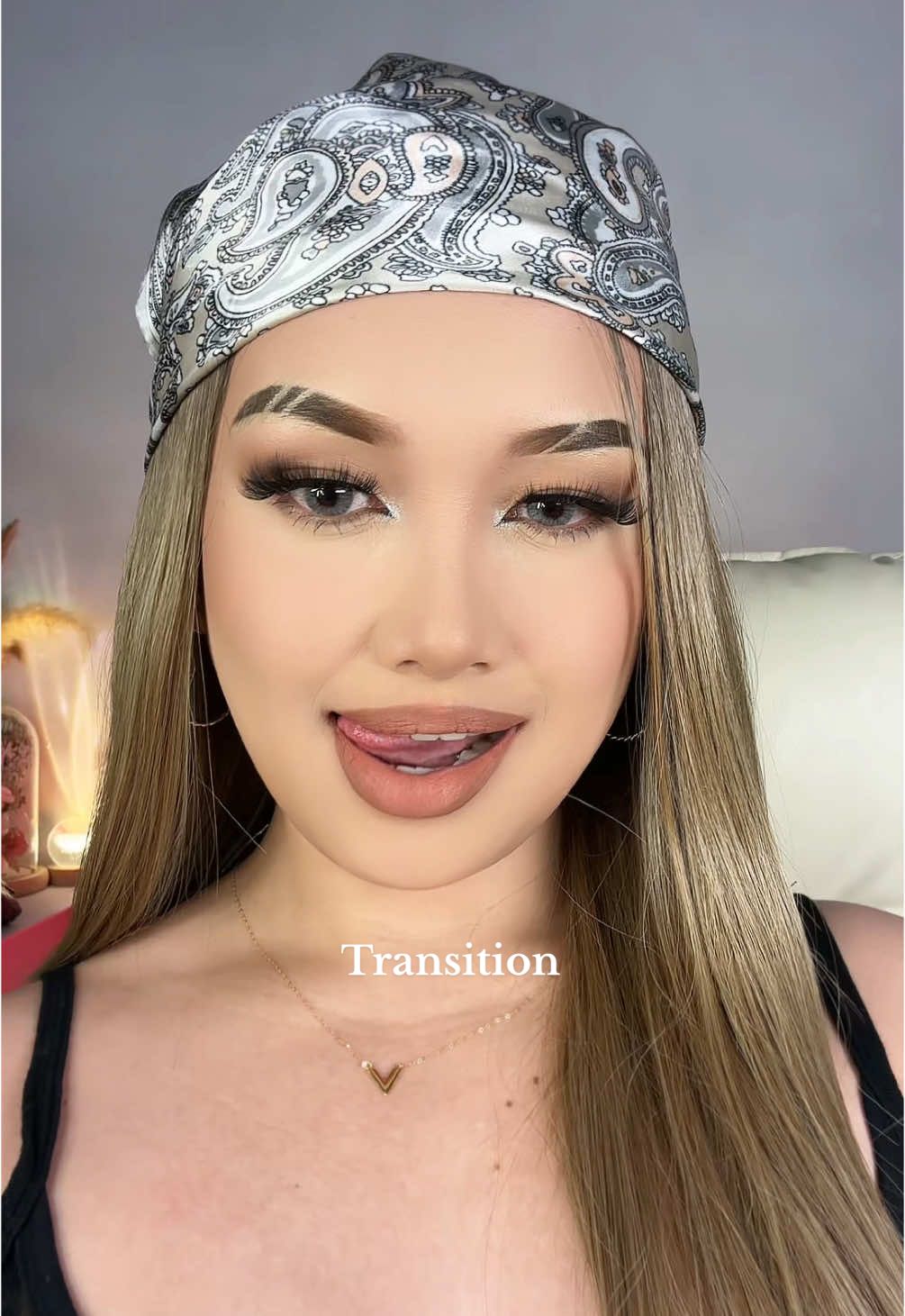Poji poji poji senta.. 🎶 #transitiontrend #latinamkeuptrend #fyp #transition 
