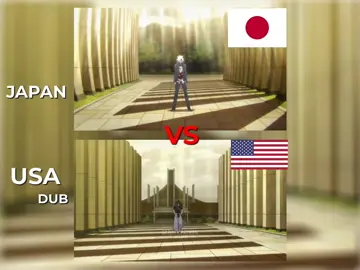 Which do you think is better? I think they are equal here, but the Japanese one is better #dub #japanese #jjk #jujutsukaisen #tojifushiguro #gojo #fyp 