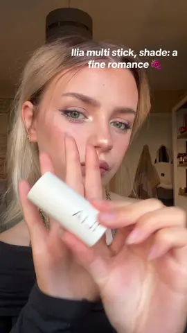 @ILIA Beauty multi stick , Shade: a fine romance #blush #ilia #makeup #fyp #foryou 