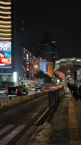 malam jakarta 🌚🌛 #fyp #night #jakarta #sudirman #langit #sarinahthamrin 