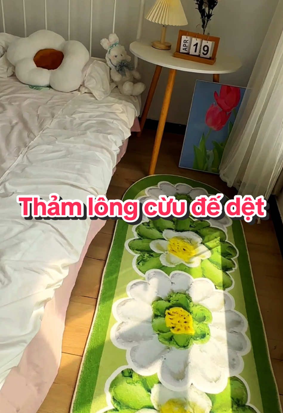 Thảm lông cừu đế dệt kích thước 50x120cm hàng loại 1 #thamlongcuu #thamlongtraisanphongngu #thamlongcuuloai1 #thamlongdecor #thamlongtraichangiuong #giadungtienich 