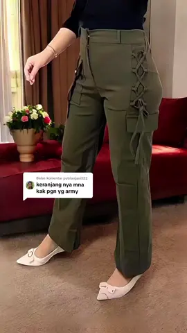 Membalas @putrianjani522 VALERIE CELANA CULOTTE CARGO STRETCH #celana #celanakulot #celanacargo 