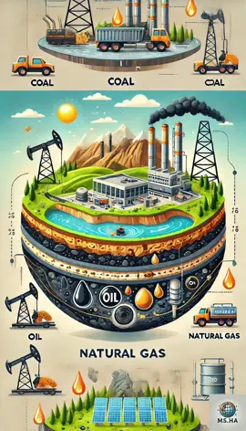 Nhiên liệu hoá thạch #xuhuong #geography #nhienlieu #hoathach #LearnOnTikTok #dialimisha 