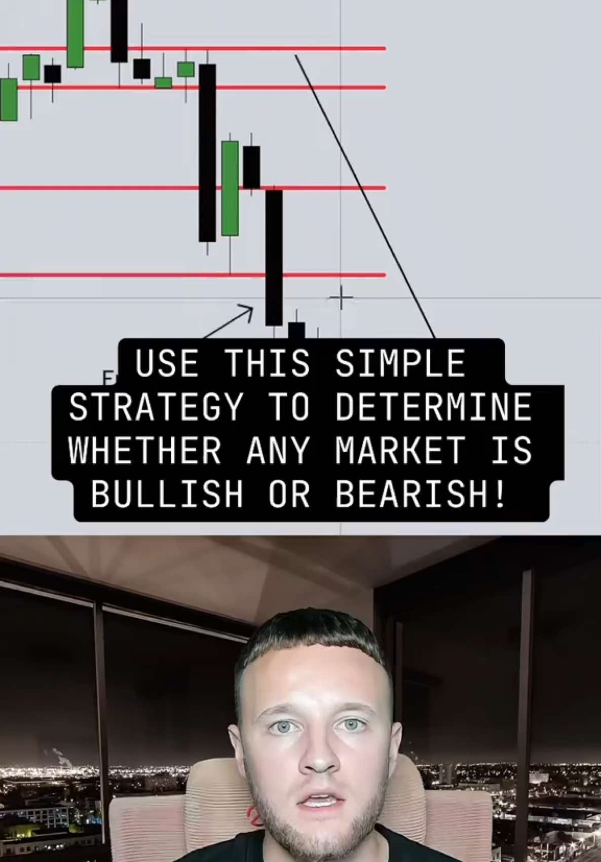 Use this simple strategy to determine whether the market is bullish or bearish and improve your trade entries instantly!  I made a FREE PDF to help you better understand every step of this model.  Comment the word “trend” and I will send you the link for FREE #daytrader #xauusdtrader #forextrader #investing