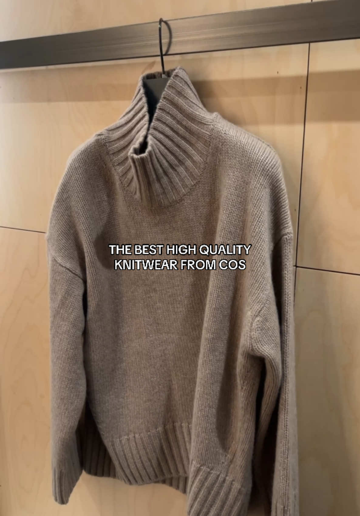 The best The Row, Khaite inspired cashmere knitwear from the high street @COS the quality is simply the best!  Linked in my bio via LTK  #cos #knitwear #khaite #therow  #winterfashion #highstreet #capsulewardrobe #minimalstyle #fashiontiktok