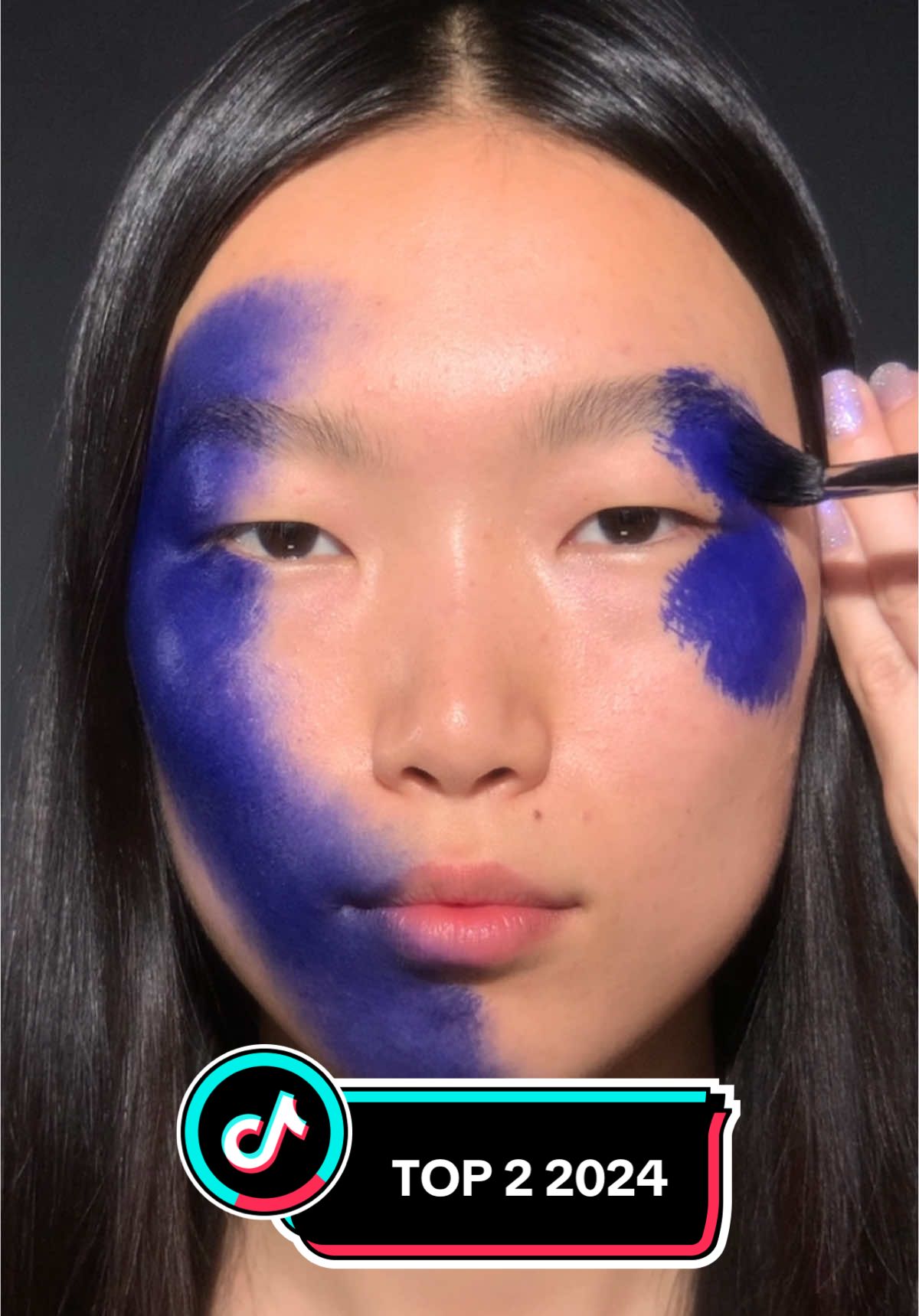 TOP 2 2024 • Zima Blue💙❌🤖 • Beauty @Nara Jackson • #top2 #top2_2024 #malvinaisfan #mlitiktok #howtomakeup #mlimakeup #aquacolor #beoriginalbeyou