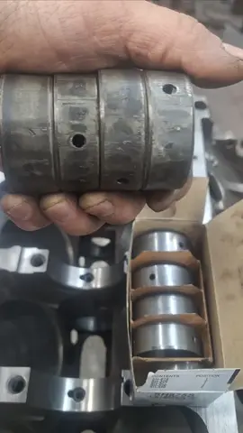 Explanation for Camshaft bearings increasingly smaller from front to back. #car #truck #motor #engine #fyp #camshaft #bearing #repair #question #friends #followers #foryoupage 