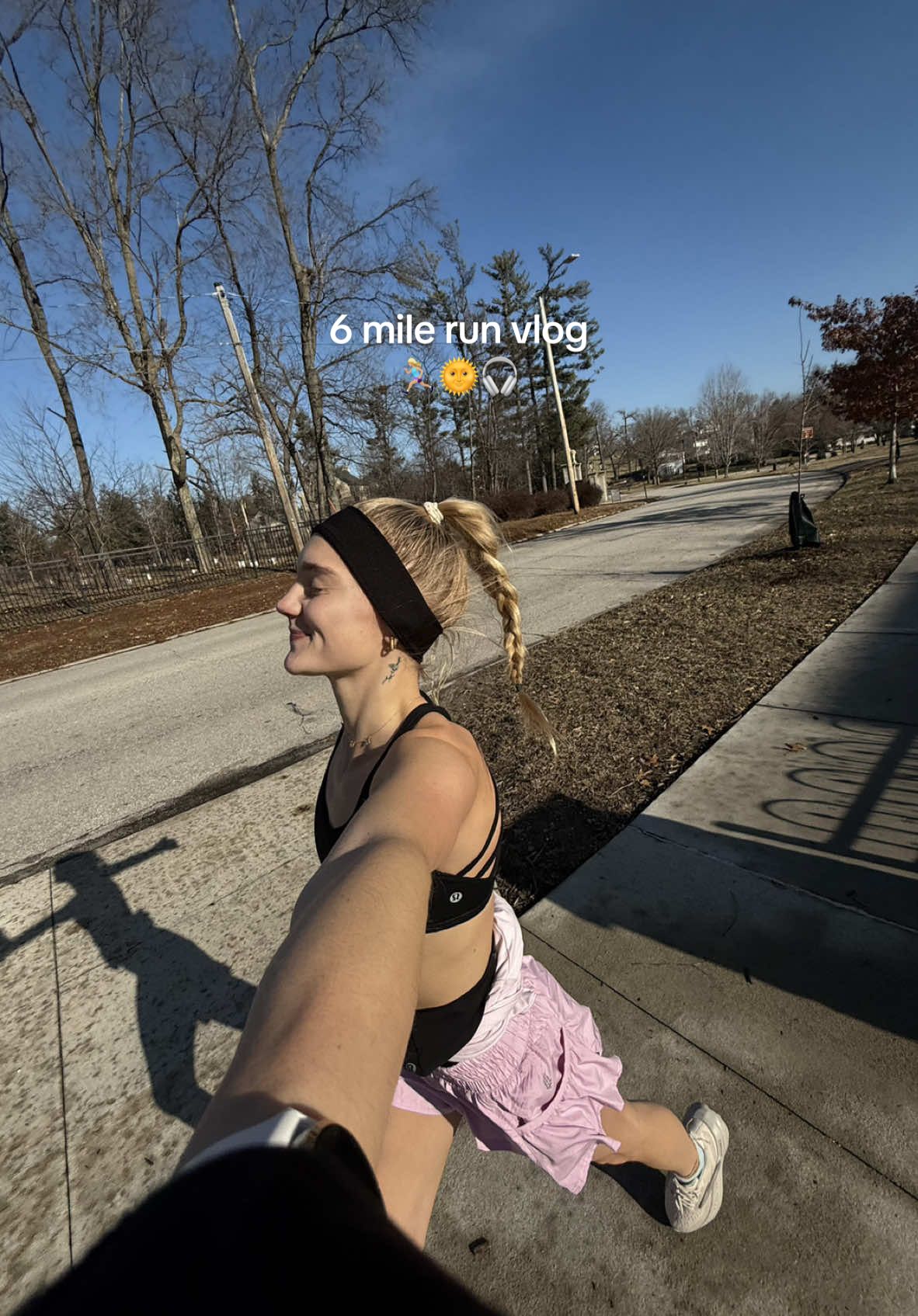 let’s run 6 miles 😇🏃🏼‍♀️🌞 #runvlog #Running #runnergirl #runningtiktok #runner #CapCut 