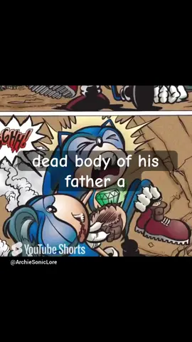 Sonic Murks His Own Dad #sonicthehedgehog #sonic #archiesonic #sega #soniccomics #kaiju 