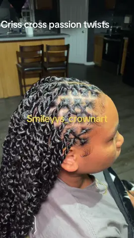 Criss cross passion twists! #fy #fyp #fypツ #foryou #foryoupage❤️❤️ #viraltiktok #viralvideos #explore #explorepage #followers #followerstiktok #trendingsong #trendingnow #butterflylocs #softlocs #locstyles #locs #dread #dreadlocs #locstutorial #exploremore #braiders #braidersontiktok #Dreads #Retwist #Hair #Okeechobee #FortPierce #locs4life #fortpierce #portstlucie #dreadstyles #passiontwists #naturalhairstyles 