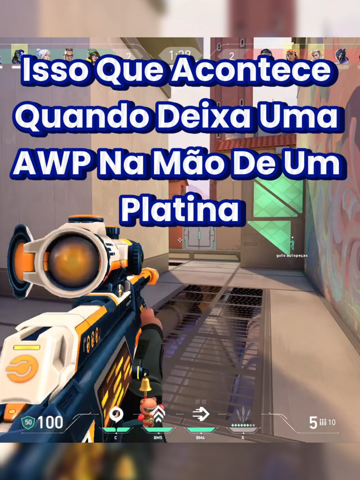 Como Esse Tiros Não Pegaram #fyp #Valorant #valorantclips #moment #game
