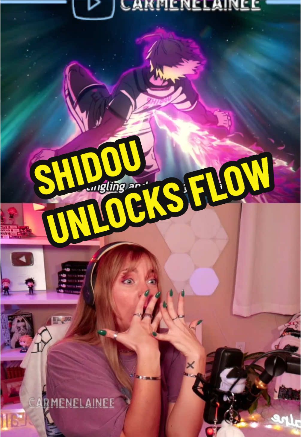 Replying to @K SHIDOU’S FLOW?! ⭐️full blue lock ep reaction on YT: carmenelainee⭐️  #itoshisae #isagiyoichi #shidouryusei #itoshirin #bluelock #bluelockseason2 #reaction 
