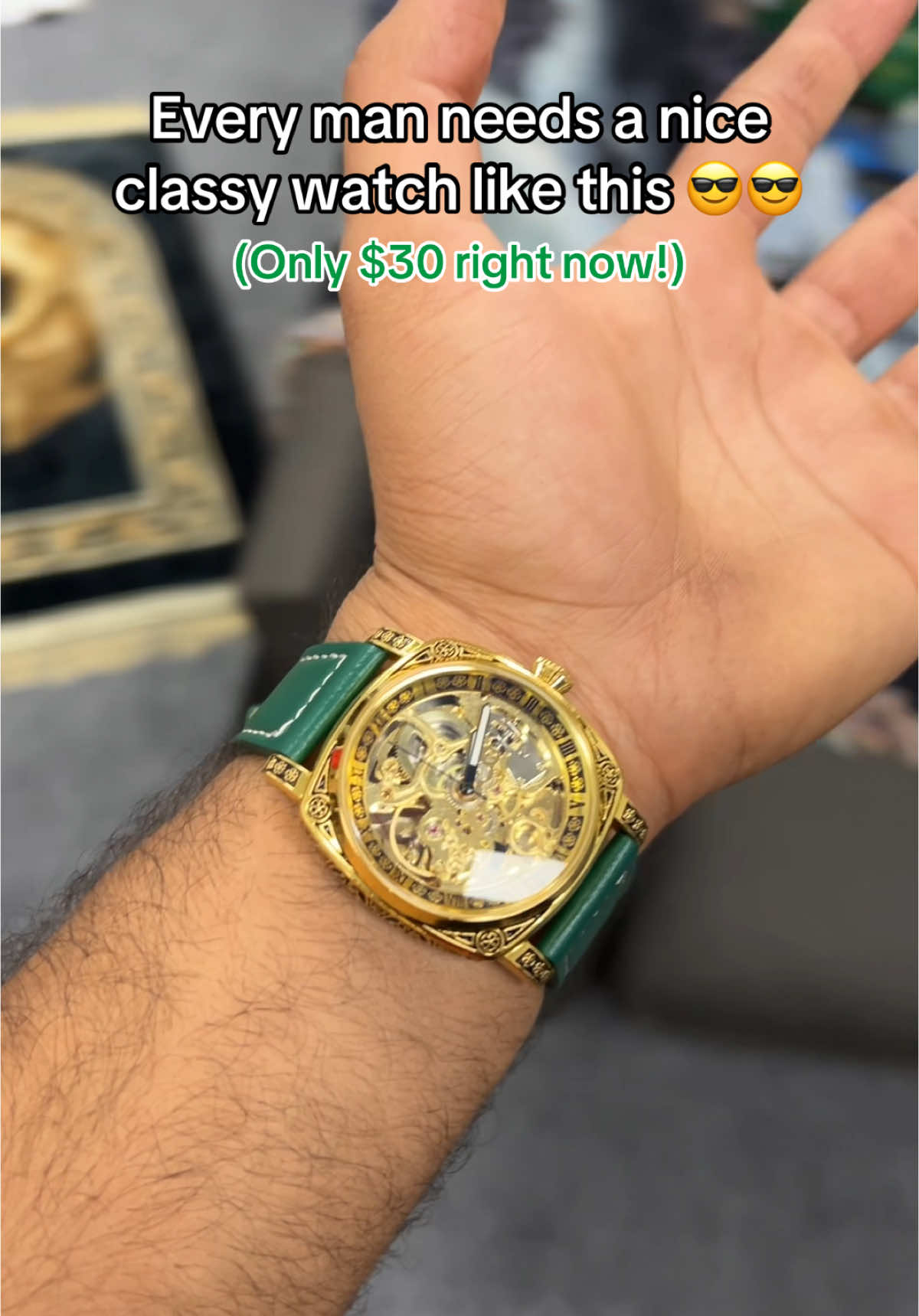 A timeless time peice that any man would absolutely love 😎 #watch #watches #gift #giftforhim #classy #vintage #tiktokshopfinds 