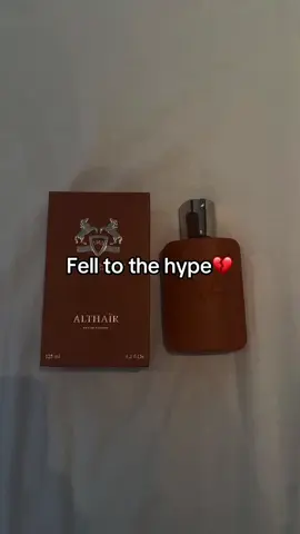 It’s so good though #fragrancetiktok #fragrance #perfumetiktok #fyp #pdm #parfumsdemarly #althair #pdmalthair #gourmand #blindbuy 