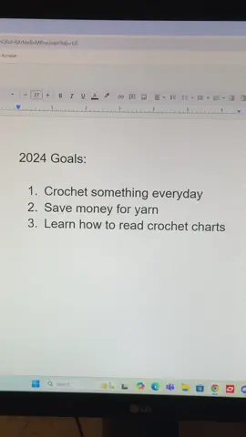 Adjusting my crochet goals for this year 😭 hopefully it’s more realistic this time 🥲 my biggest goal this year though is to push out more tutorials and work on writing patterns 🥰 I’m hoping I continue to make progress with YouTube and work on my crochet and content creation dreams 🫶🏻 #crochet #crochetersoftiktok #crochettiktok #fyp #newyear 