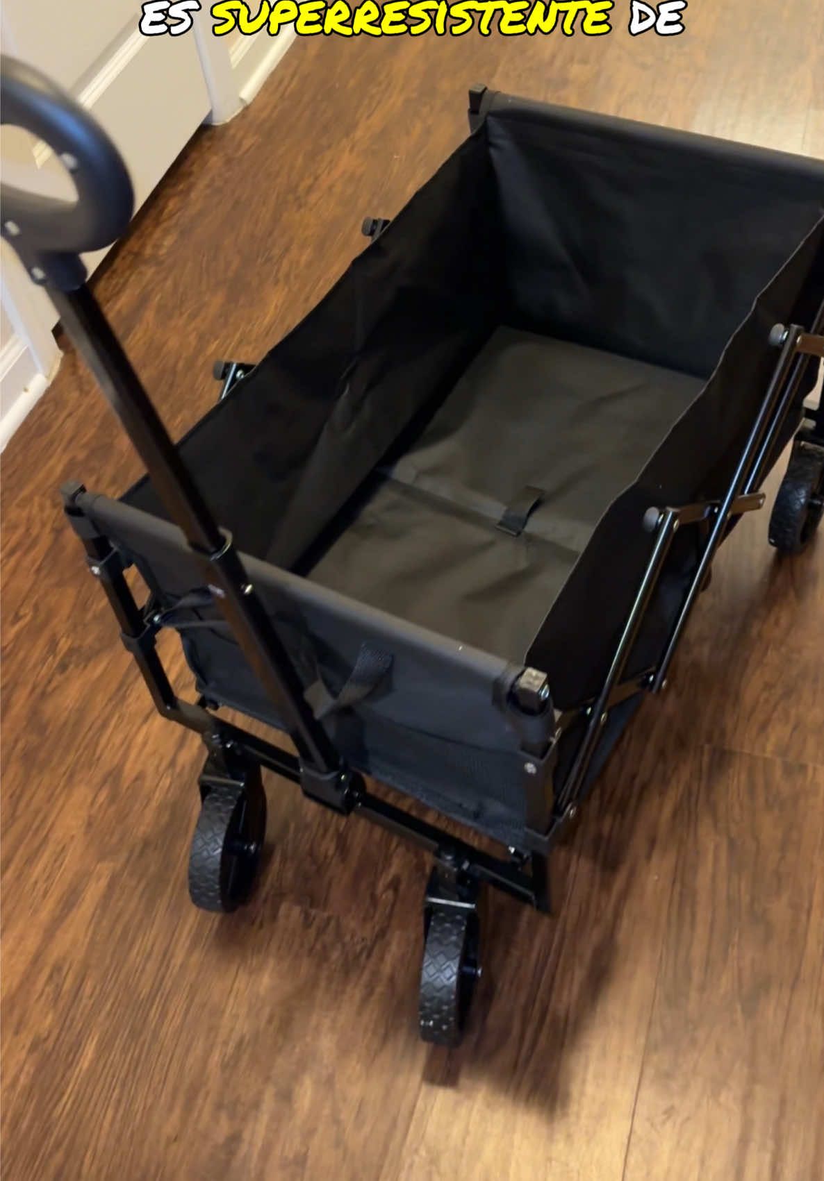 Carrito portable para tus compras de supermercado #foldablewagon #foldableshoppingcart #shoppingcart 