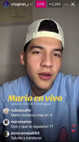 Mario en vivo #Paratiiiiiiiii #fyp #MarioGiron 💕💕🦁🦁