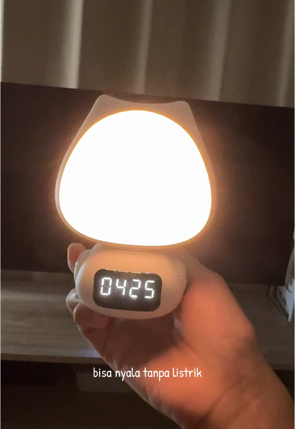 Lampu tidur multifungsi ✨ #lamputidur #sleeptrainingbaby #busuilife 