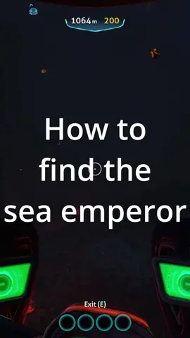 Here is how to get to the sea emperor in subnautica #subnauticagameplay #smallstreamer #gameplay #subnautica #tipsandtricks #gamerboy #howto #GamingOnTikTok