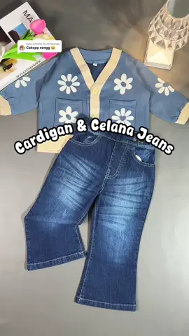 Membalas @By.Akmarayyan versi celana jeansnya ga kalah cakep😭😍#jagoanvideotrending #OOTD #outfit #inspirasioutfit #ootdanak #cardigan #celanajeans 