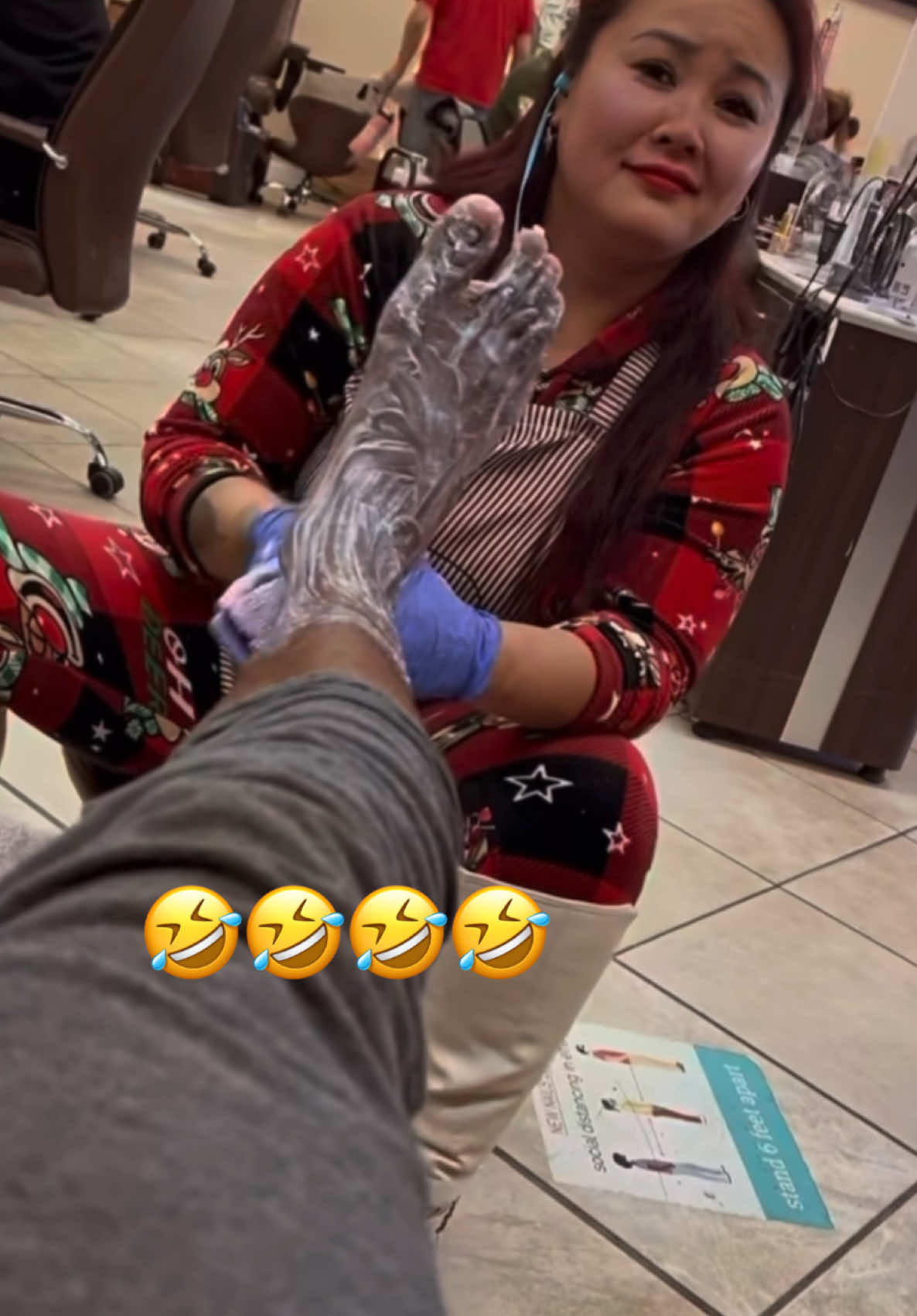 #foryoupage #fyp #fypシ゚viral🖤tiktok☆♡ #losalegresdelbarranco #nailtech #nailsalon #maniandpedi 