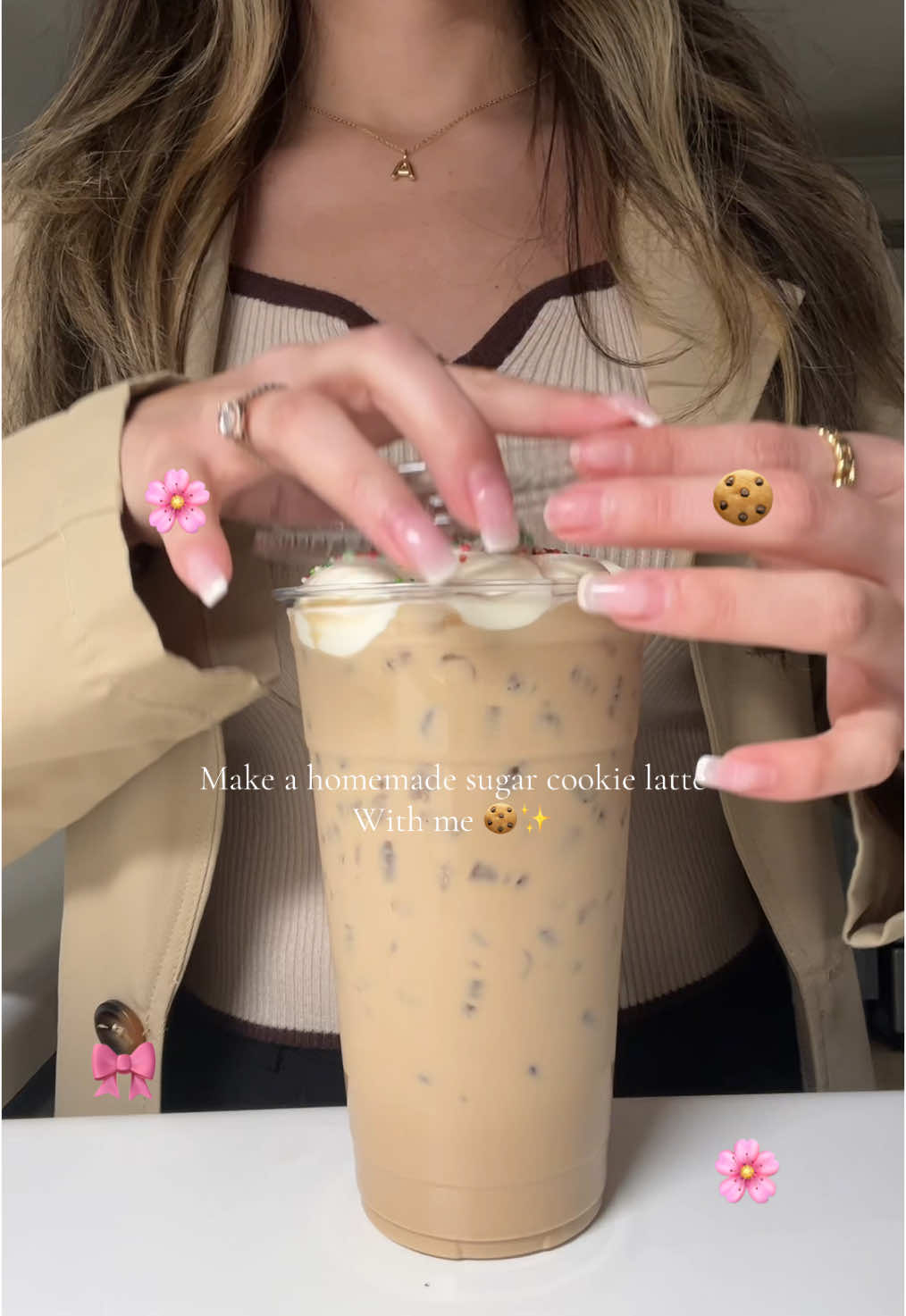 I’m going to miss this for the season 😭🍪✨ #makeacoffeewithme#fyp#homemadecoffee#coffee#coffeetiktok#coffeelover#asmr#latinacontentcreator#sugarcookiecreamer#sugarcookielatte#icedcoffeeathome#nespresso#nespressorecipes#coffeetime#coffeeoftheday  