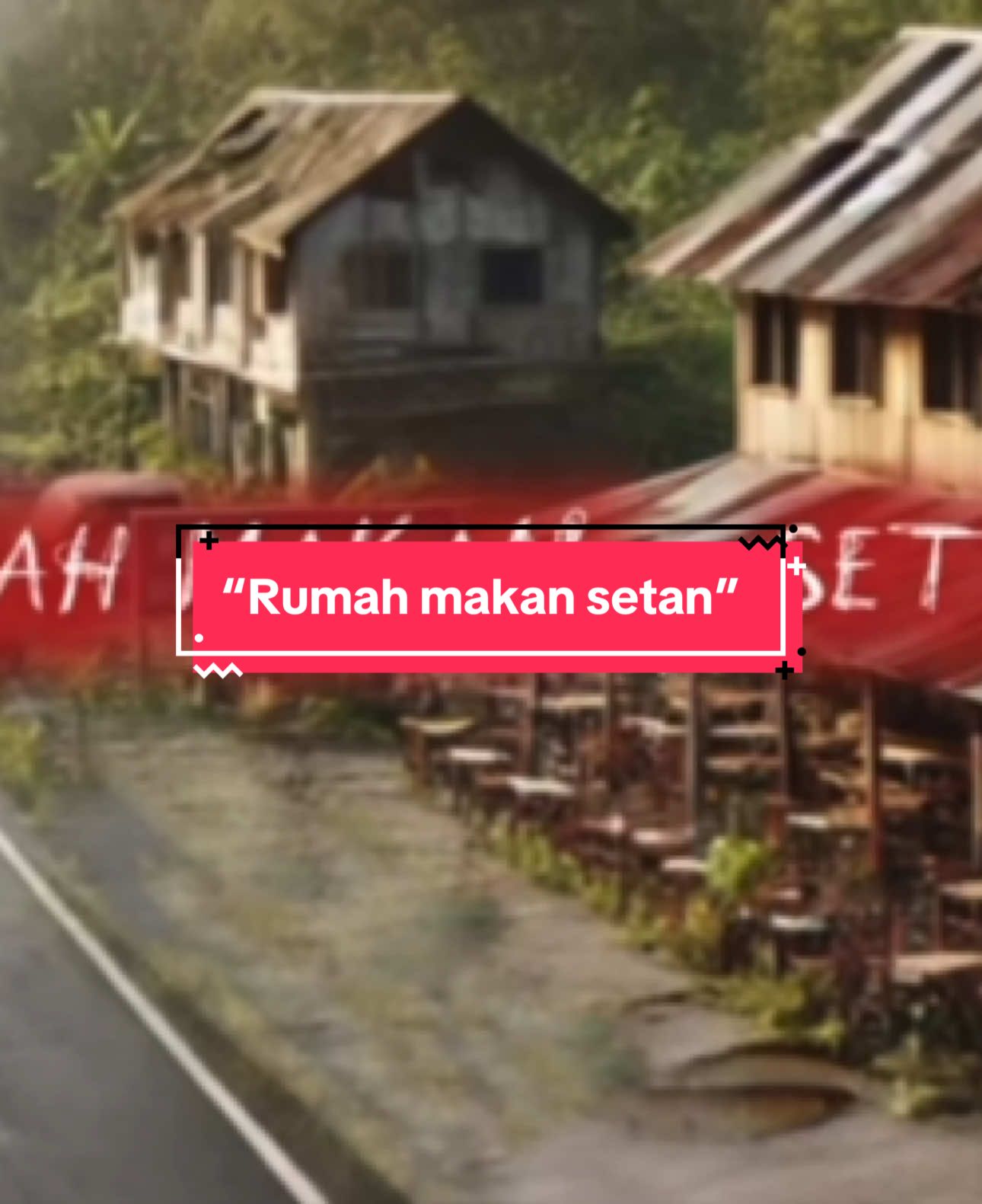 Rumah makan setan,sebuah kisah nyata dari pengalaman siti #fyp #rumahmakan #setan #horor #sumatera 