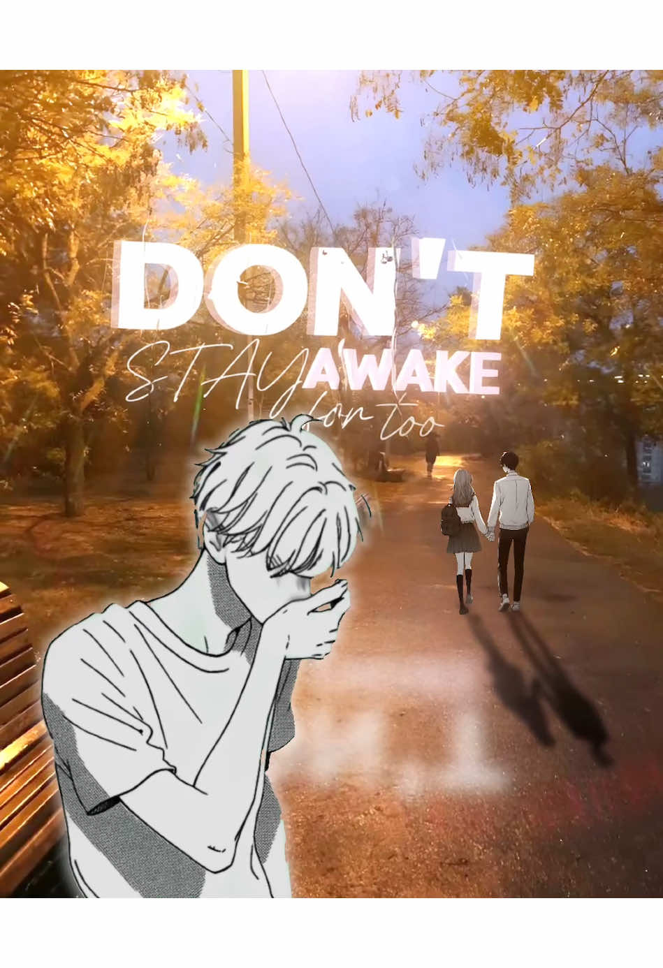 a cup of coffee☕️🎧 #creatorsearchinsights #gfxdesign #gfxanime #gfxedit #lyrics #liriklagu #song #deathbed #music #4upage #sad #chill  #foryoupage #bismillahfyp