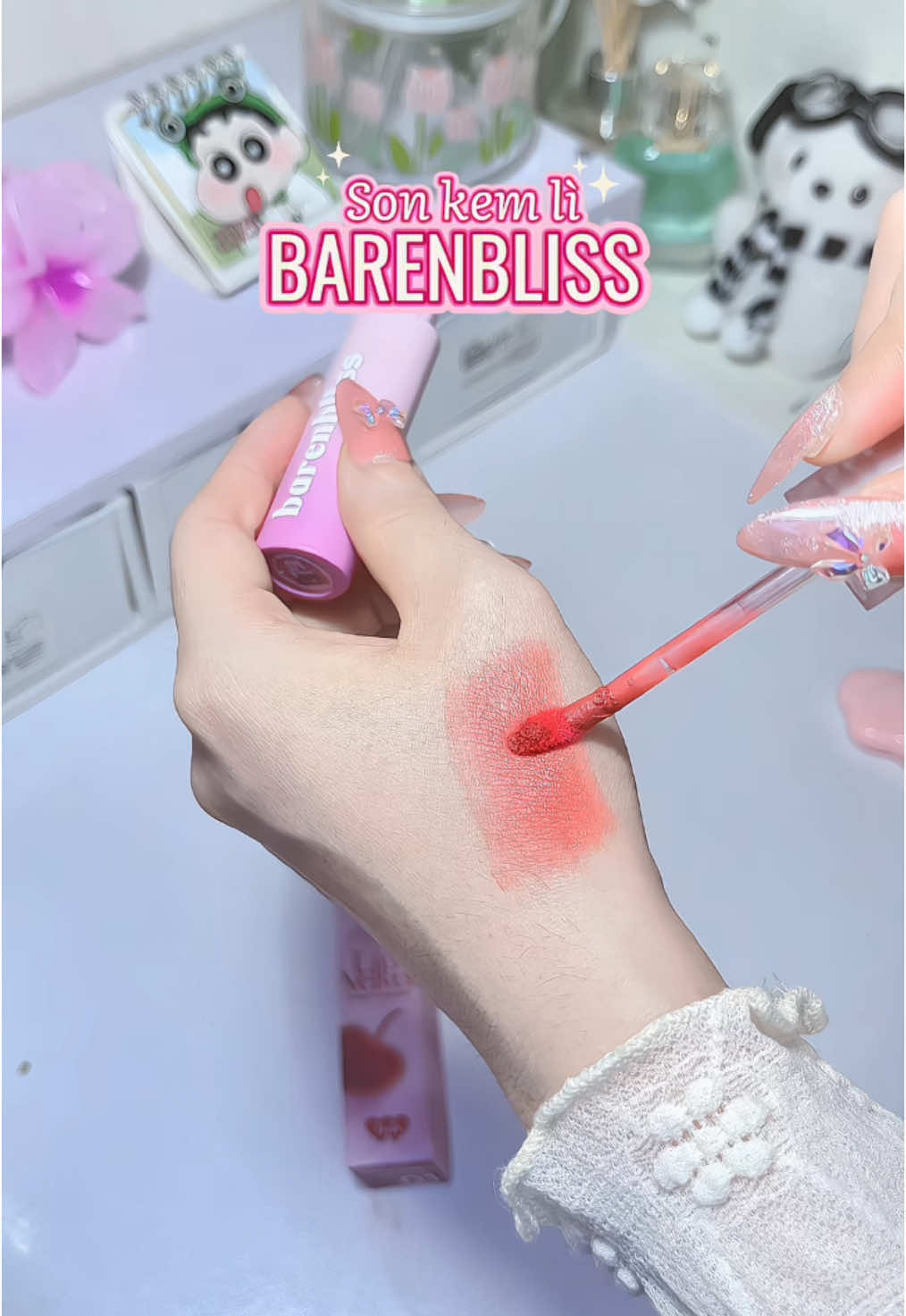 Son kem lì #unbox #unboxing #sonmoi #sonli #sonkem #goclamdep #makeup 