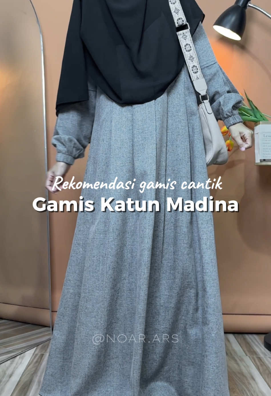 Rekomendasi gamis cantik, gamis katun madina. 😍 #gamiscantik #gamiskatunmadinah #gamissyari 
