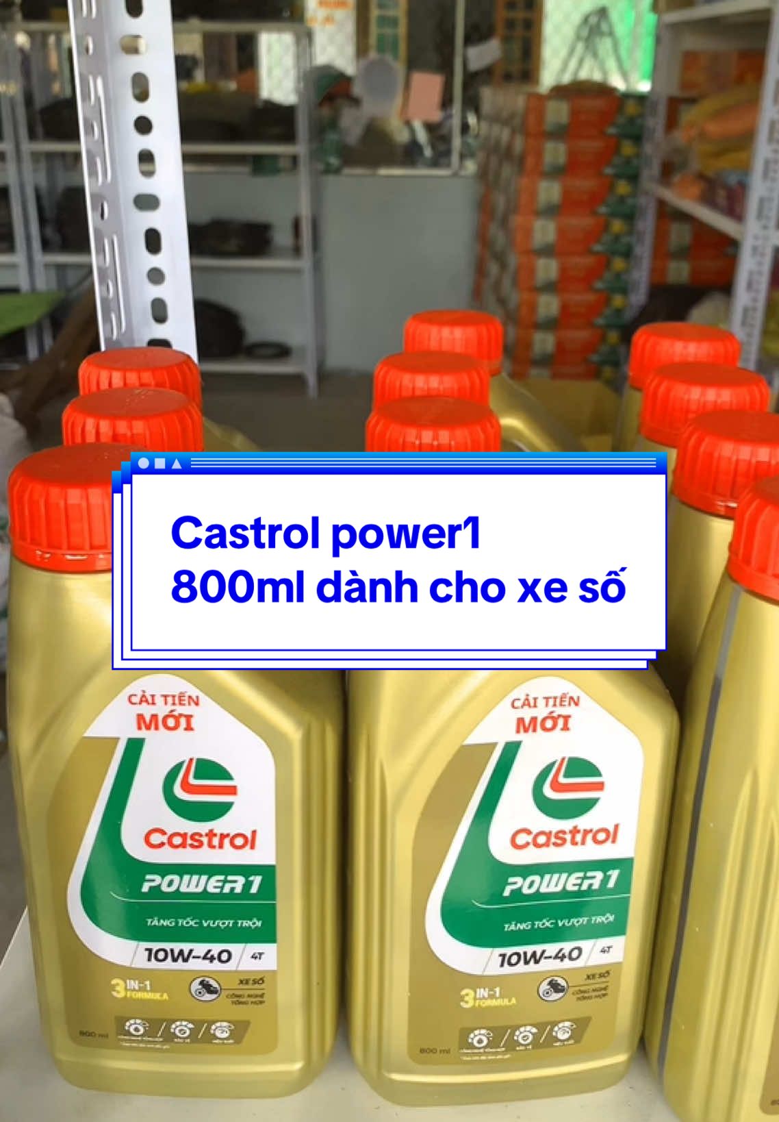 Bước đổi mới đột phá của castrol power1 mang đến trải nghiệm tốt nhất cho người tiêu dùng #nhớt#castrolpower1#nhớtxemáy