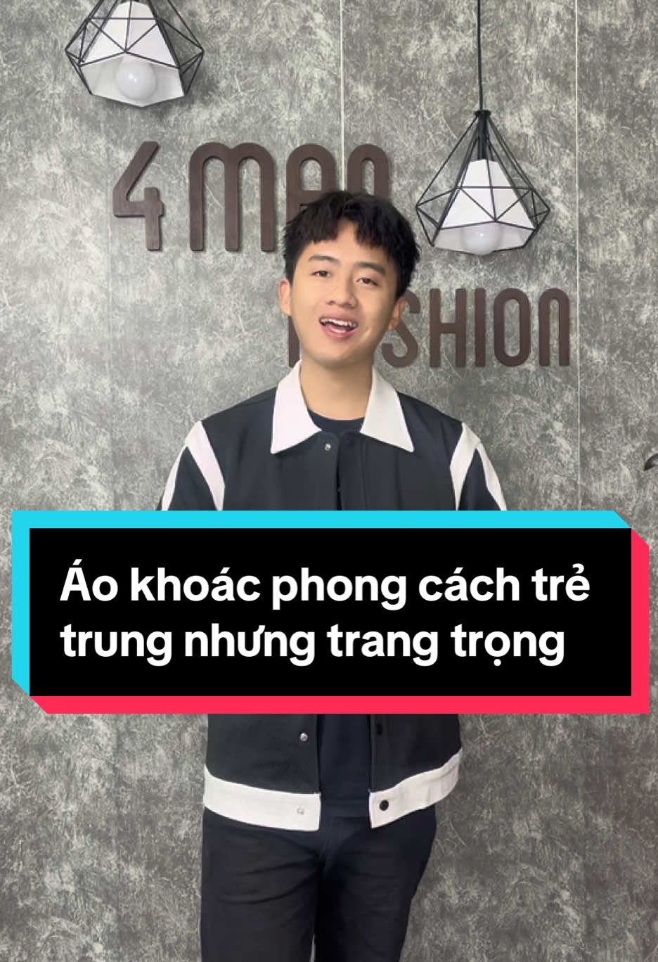 Áo khoác phong cách Hàn Quốc trẻ trung nhưng trang trọng #aokhoaccheohan #aokhoacnam #aokhoac #aonam #4manfashion 
