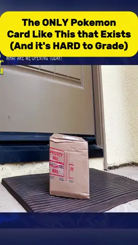 The ONLY Pokemon Card Like This that Exists (And it's HARD to Grade) #fyp #pokemoncards #openingpokemonpacks #pokemonpackopening #pokemon #collection #pokemonchallenge