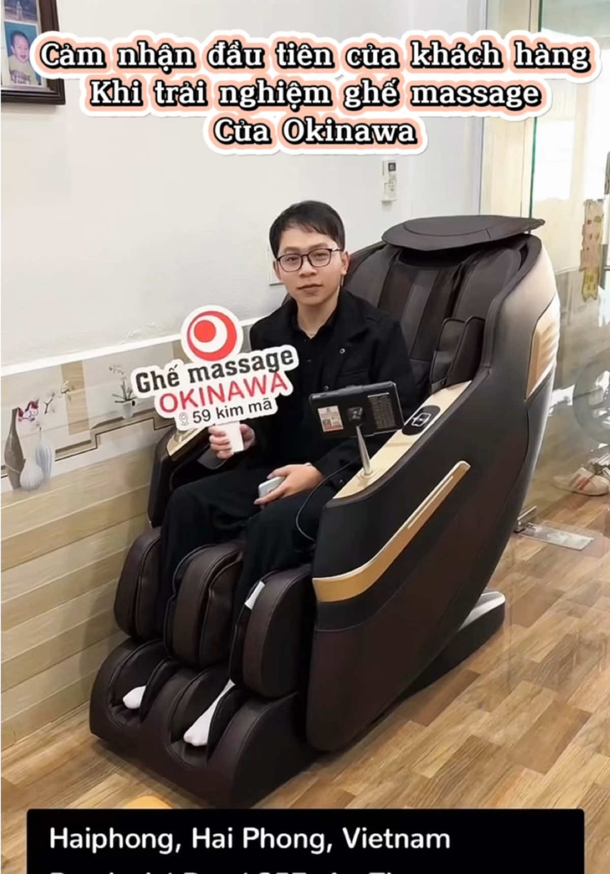Review và cảm nhận của khách hàng khi trải nghiệm các mẫu ghế massaghe của thương hiệu Okinawa. @Ghế Massage Okinawa #ghemassage #ghemassageokinawa #ghemassagetoanthan #ghematxa #reviewghemassage #ghemassagechinhhang 