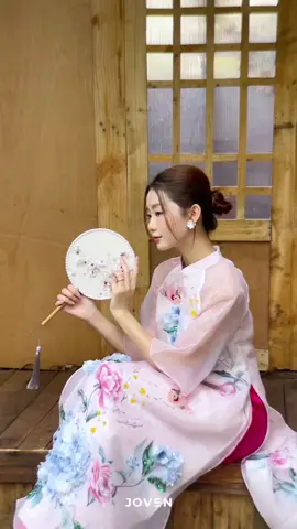 Áo Dài Uyển Hoa #jovenfashion #joven 