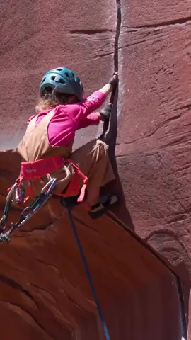 Who remembers this fall! Reagan rocks rides on Slice & Dice 5.12! #climbing #rockclimbing