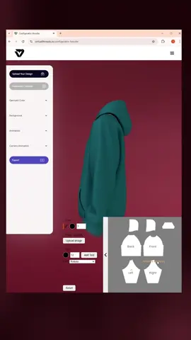 Would you cop this? 3D Christmas sweater created using VirtualThreads.io 3d mockup generator. #clothingbrandtips #streetwear #clothingbrand 