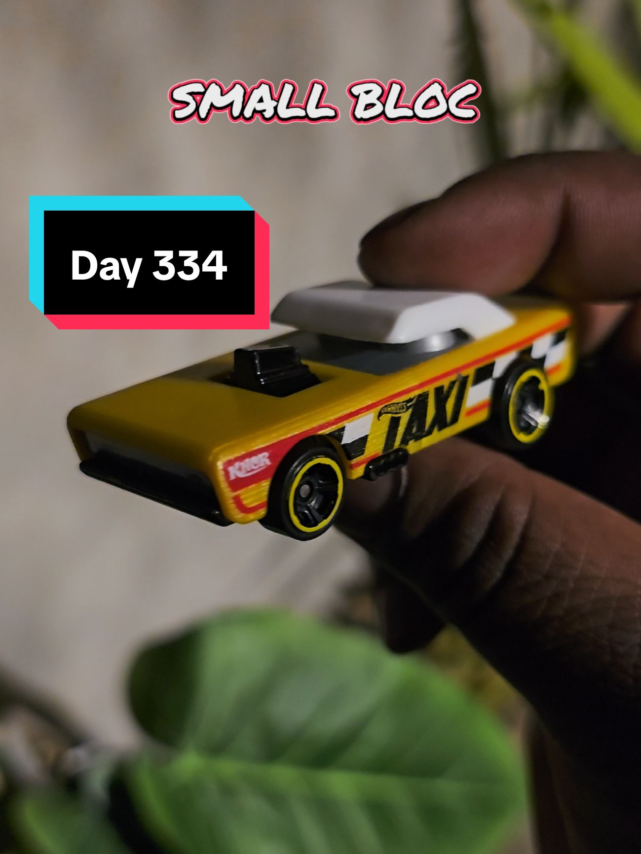 SMALL BLOC  DAY 334  #hotwheelsdaily #hotwheelscustom #hotwheelstrack #HOTWHEELS #smallblock 