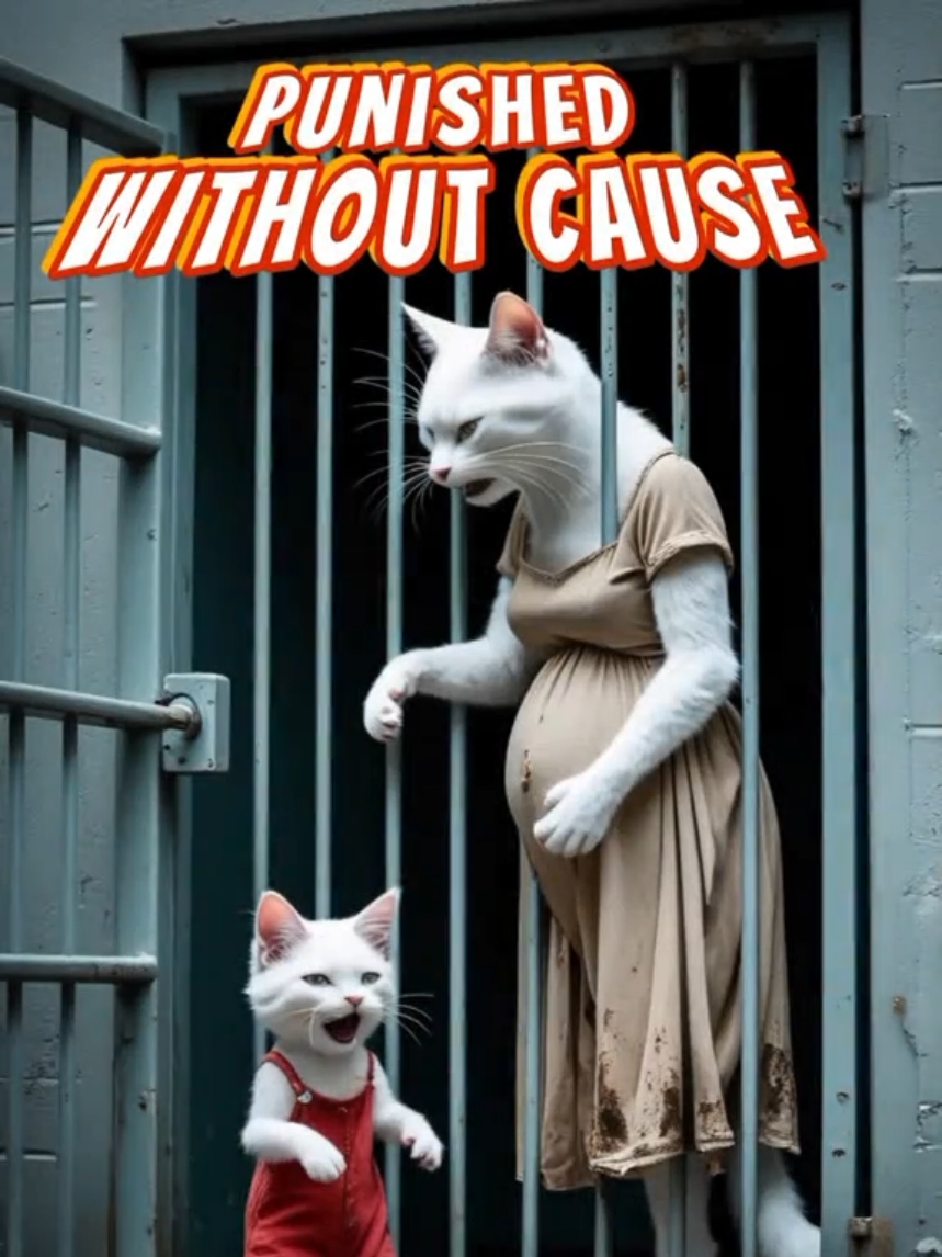 ||Punished Without Cause: Story of Injustice|| #CatLovers #FunnyCatShorts #CatStory #CuteCats #ai 