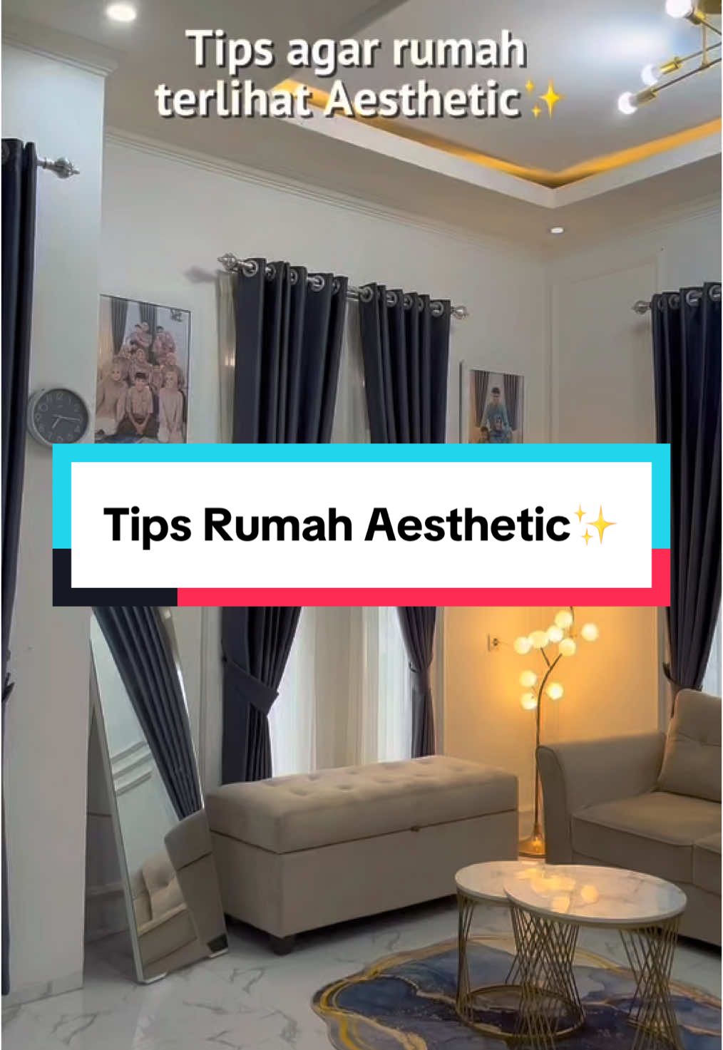 Tips Rumah Aesthetic✨ #CapCut #designrumah #rumahimpian #homedecore #iderumah #fyp #rumahdisawah #moulding 