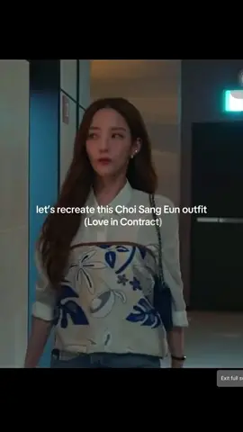 kdrama inspired outfit💃🏻 #kdramaoutfits #choisangeun #loveincontract #OutfitIdeas #kdrama #flarepants #longsleevepoloforwomen #vintagescarf #fyp #foryoupage 