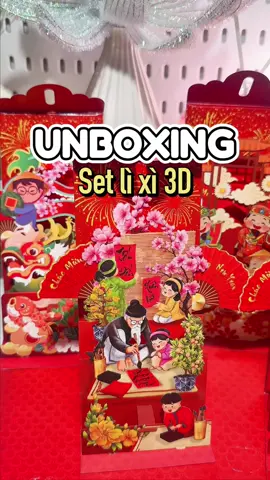 Thấy lì xì là thấy tết 🧧  #baolixi #baolixi3d #lixitet #baolixitet #tet2025 