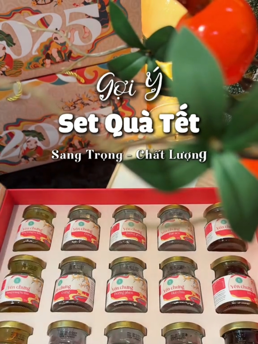 Gói quà Tết 2025 mang đậm dấu ấn văn hoá Việt Nam. Quà Ngọt Lành Cho Mùa Xuân 2025 của Nhà Yến Thị có gì? #yenhuchungsan #yenthi #quatet2025 #yensaokhanhhoa 