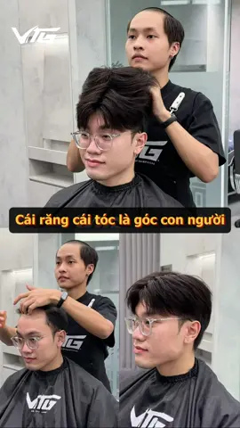 Các cụ có câu: Cái răng cái tóc là góc con người cấm có sai!!! #vuatocgia #tocgianam #tocgia #tocgiacaocap