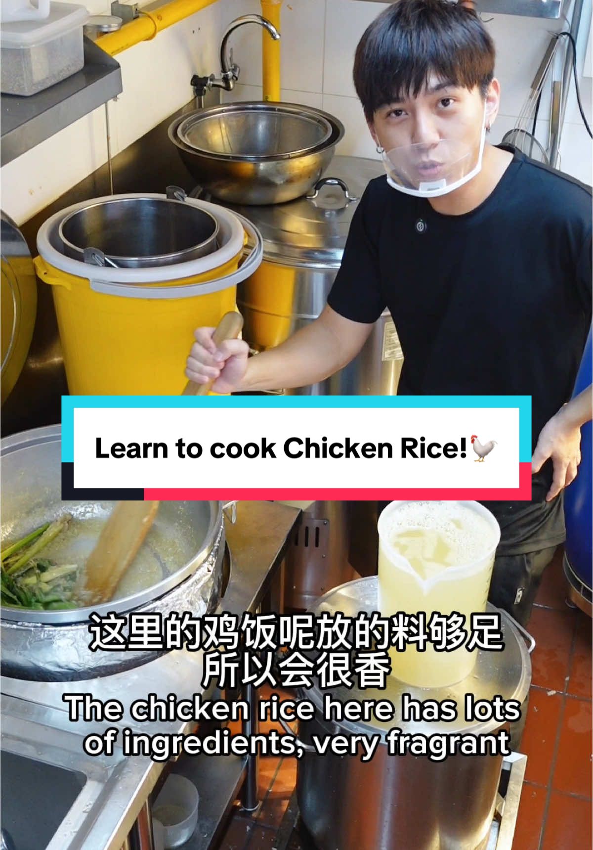 Who wants to learn how to cook Chicken Rice?🍚🐔🙋🏻‍♂️Let us teach you!:D Exciting news for chicken rice lovers! Fu Kee Chicken Rice (#MR03) has opened at Keat Hong Food Centre & Market, serving up plates of delicious, hearty chicken rice that will keep you coming back for more. Curious about how to make that rich, fragrant oil rice at home? Watch the video to catch some tips straight from the stall! 👀✨ #chickenrice #choachukang #sgfood #deliciousfood #howtocook #sgeats #shiok #sgfoodhunt #musteat #fragrant #cookingtok #cookwithlove 
